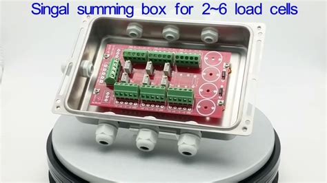 load cell junction box trimming|ajustar boxes precision junction.